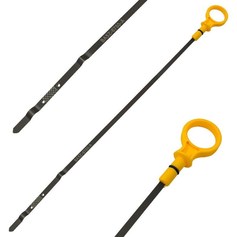 FBLOWMOD BA5Z6750A Engine Oil Dipstick Indicator, Compatible with Ford Edge, Explorer, Flex, Lincoln MKS/MKT/MKX/MKZ, Fusion, Taurus, Mercury Milan/Sable Engine Oil Fluid Level Dip Stick Replace 917-369 - Image 1